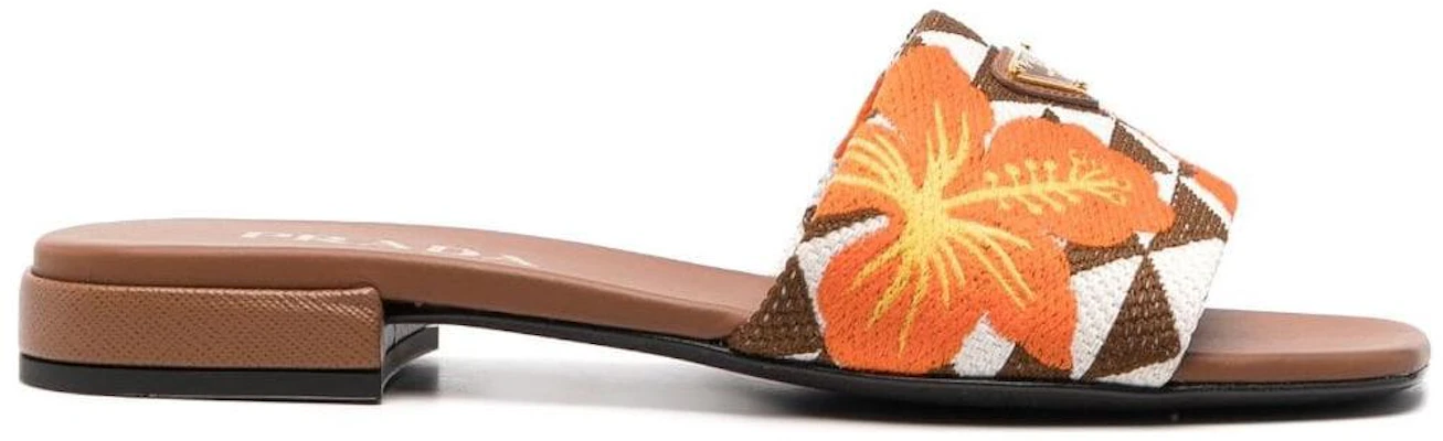 (Women) Prada Open Toe Flat Sandals 'Brown Fashion' 1XX652_CLJ_F0102_F_0I0U Order (Women) Prada Open Toe Flat Sandals 'Brown Fashion' 1XX652_CLJ_F0102_F_0I0U