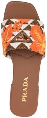 (Women) Prada Open Toe Flat Sandals 'Brown Fashion' 1XX652_CLJ_F0102_F_0I0U Purchase (Women) Prada Open Toe Flat Sandals 'Brown Fashion' 1XX652_CLJ_F0102_F_0I0U