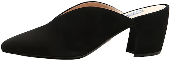 (Women) Prada Open Toe Heel 'Fashion Slide Black' 1S618L_008_F0002 (Women) Prada Open Toe Heel 'Fashion Slide Black' 1S618L_008_F0002