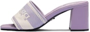 Buy (W) Sandal Tumit Tinggi Prada 'Fesyen Ungu' Terbuka. 1XX612-3LKB-F009U