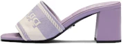 Buy (W) Prada Open Toe Hoge Hakken ''Fashion Paars Sandalen'' 1XX612-3LKB-F009U