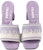 (W) Sandal Tumit Tinggi Prada 'Fesyen Ungu' Terbuka. 1XX612-3LKB-F009U