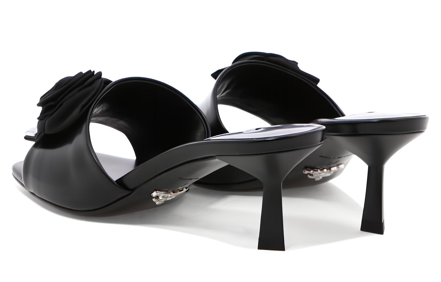 Purchase (W) Sandal Prada Open Toe Slide 'Black Fashion' Hitam Modis 1XX665_055_F0002