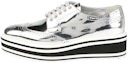 Buy (W) Prada Oxford Low-Top Platform 'Perak Metalik' 1E722E_6XE_F0118