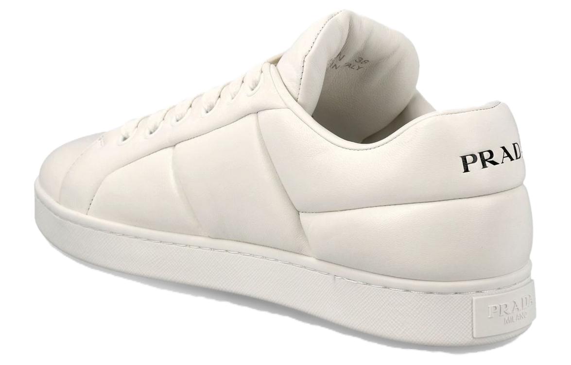 Beli (Women) Prada Padded Nappa Leather Sneakers 'White