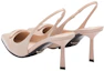 Purchase (W) Prada Tacchi Slingback in Pelle Spazzolata con Logo Patch ''Rosa'' 1I901M_055_F0236_F_075