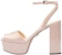 (Women) Prada Patent Leather Buckle Open Toe Fashion Slide 'Pink' 1XP48B_069_F0236_F_115