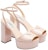 (Women) Prada Patent Leather Buckle Open Toe Fashion Slide 'Pink' 1XP48B_069_F0236_F_115