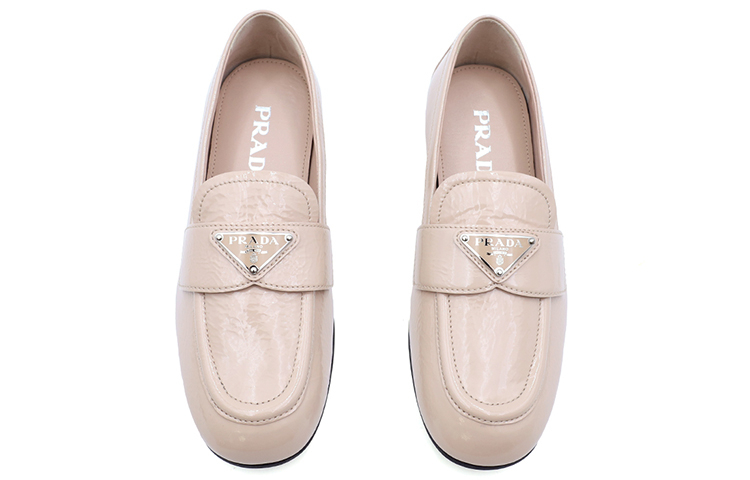 (W) Prada Patent Leather Flat 'Nude' 圖 3