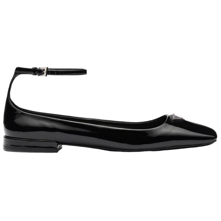 Order (W) Prada Ballerine in Pelle Verniciata con Fibbia Fashion ''Nere'' 1F036N_069_F0002_F_010