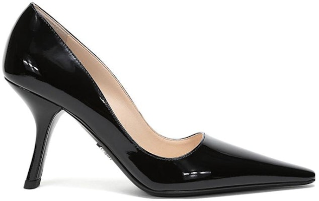 (W) Prada Satin Pumps 'Hitam' 1I718L_069_F0002_F_090 Order (W) Prada Satin Pumps 'Hitam' 1I718L_069_F0002_F_090