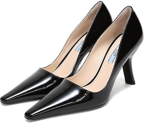 (W) Prada Satin Pumps 'Hitam' 1I718L_069_F0002_F_090 Lookbook (W) Prada Satin Pumps 'Hitam' 1I718L_069_F0002_F_090