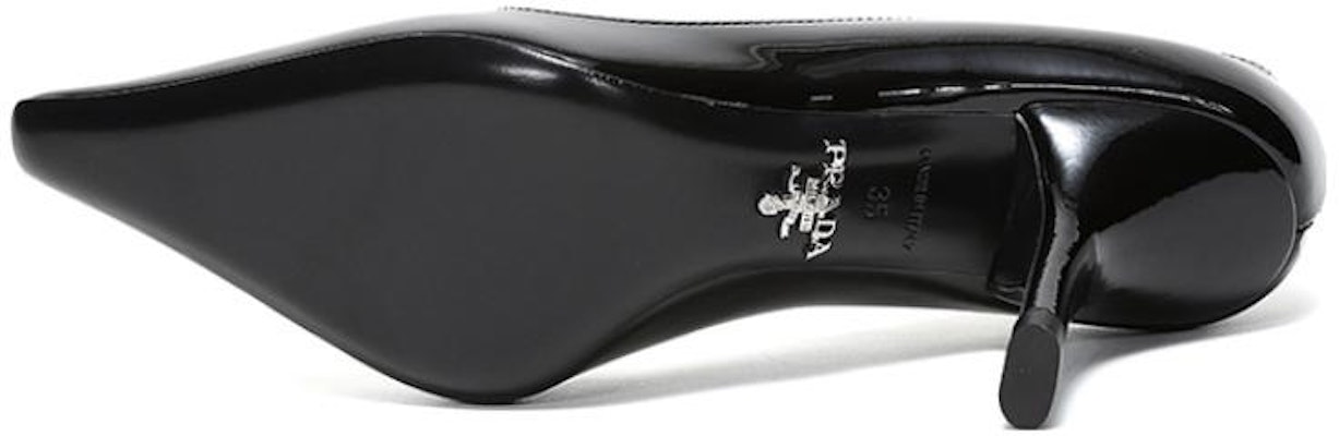 (W) Prada Satin Pumps 'Hitam' 1I718L_069_F0002_F_090 Details for (W) Prada Satin Pumps 'Hitam' 1I718L_069_F0002_F_090