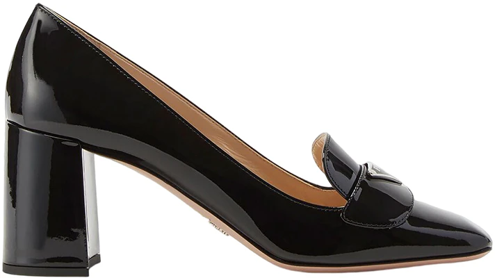 (Women) Prada Patent Leather High Heels 'Black Fashion Mule' 1D017M_069_F0002 Order (Women) Prada Patent Leather High Heels 'Black Fashion Mule' 1D017M_069_F0002