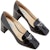 (W) Prada Kasut Tumit Tinggi Kulit Hitam 'Black Fashion Mule' 1D017M_069_F0002