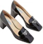 Lookbook (Women) Prada Patent Leather High Heels 'Black Fashion Mule' 1D017M_069_F0002