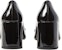 (W) Prada Kasut Tumit Tinggi Kulit Hitam 'Black Fashion Mule' 1D017M_069_F0002