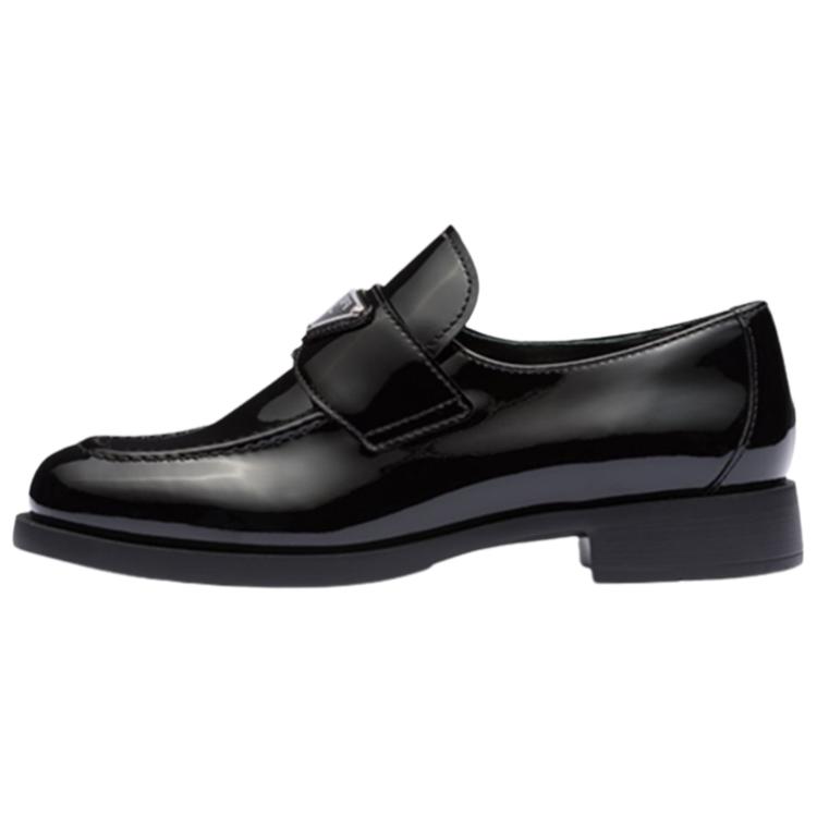 Buy (W) 普拉达黑色漆皮乐福鞋 1D168N_069_F0002_F_025