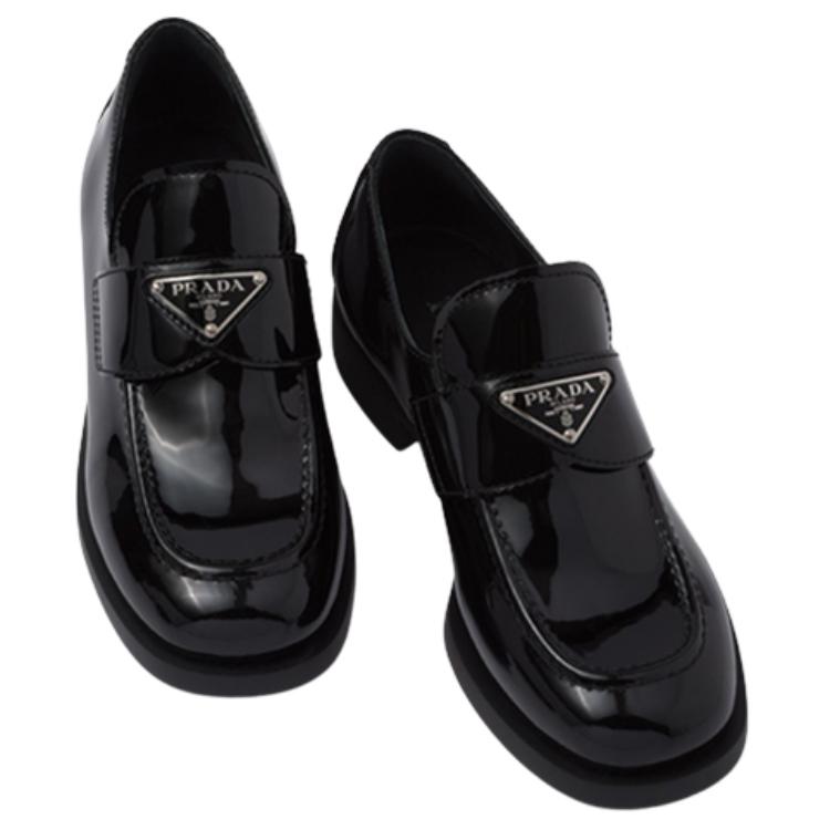 Shop (W) 普拉达黑色漆皮乐福鞋 1D168N_069_F0002_F_025