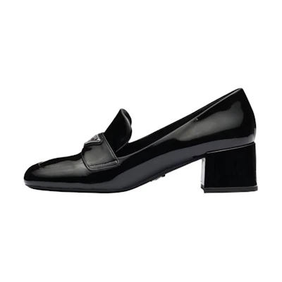 (W) Prada Patent Leather Loafers 'Black'