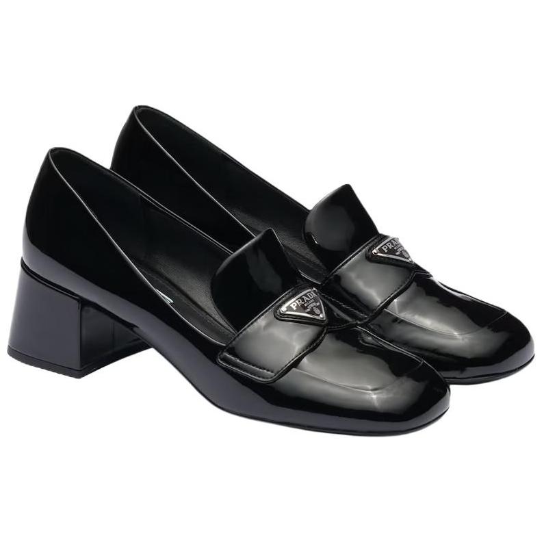 Order (W) Prada Kasut Loafers Kulit Patent 'Hitam' 1D763M_069_F0002_F_045