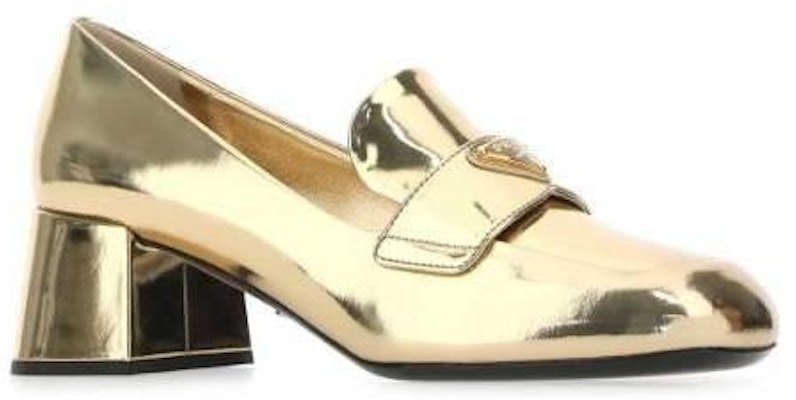 (Women) Prada Patent Leather Loafers 'Gold' 1D763M_F045_3AU1_F_0522 Shop (Women) Prada Patent Leather Loafers 'Gold' 1D763M_F045_3AU1_F_0522