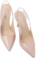 Lookbook (W) Prada Stiletto Kulit Patent Mule 'Pink' 1I164N_069_F0236_F_095