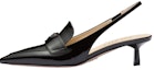 Buy (W) Prada Heels Kulit Berkilat Runcing 'Hitam' 1D175N_069_F0002_F_045