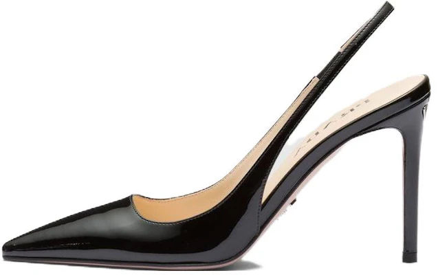 (W) Prada Tacones de Aguja de Charol con Punta Afilada 'Negro' 1I164N_069_F0002_F_095 Buy (W) Prada Tacones de Aguja de Charol con Punta Afilada 'Negro' 1I164N_069_F0002_F_095