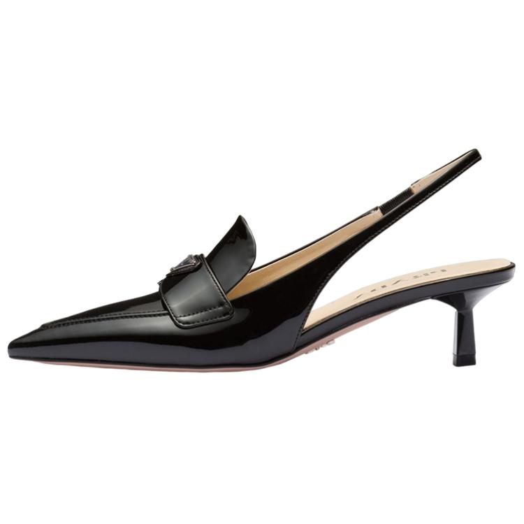 Buy (W) Prada Tacchi a Spillo in Pelle Verniciata a Punta ''Neri'' 1D175N_069_F0002_F_045