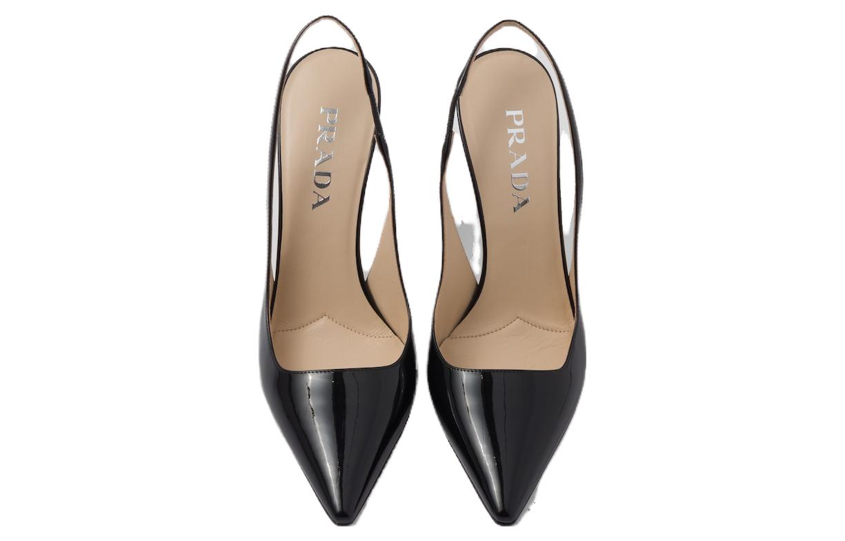 Lookbook (W) Prada Tacones de Aguja de Charol con Punta Afilada 'Negro' 1I164N_069_F0002_F_095