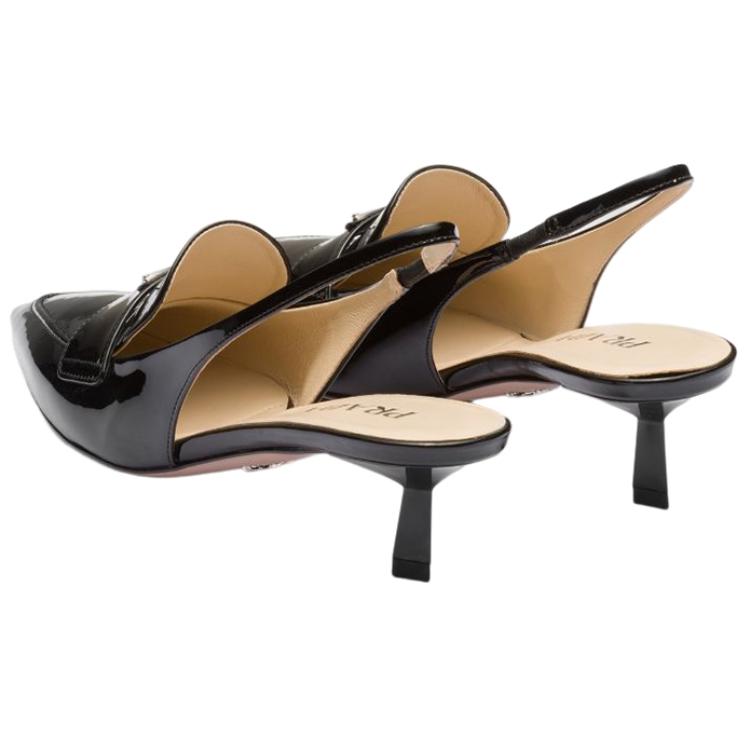 Purchase (W) Prada Tacchi a Spillo in Pelle Verniciata a Punta ''Neri'' 1D175N_069_F0002_F_045