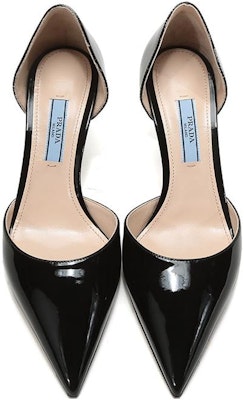 (Women) Prada Patent Leather Pointed Toe High Heels 'Black' 1I240L_069_F0002_F_065 Shop (Women) Prada Patent Leather Pointed Toe High Heels 'Black' 1I240L_069_F0002_F_065