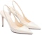 (W) Prada Kasut Tumit Tinggi Slingback Kulit Kilat 'Putih Gading' 1I164N_069_F0304_F_095