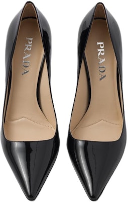 (Women) Prada Patent Leather Pointed Toe Stiletto High Heels 'Black' 9.5cm 1I166N_069_F0002_F_095 Lookbook (Women) Prada Patent Leather Pointed Toe Stiletto High Heels 'Black' 9.5cm 1I166N_069_F0002_F_095