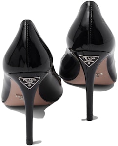 (W) プラダ パテント ポインテッドトゥ ハイヒール (黒, 9.5cm) 1I166N_069_F0002_F_095 Purchase (W) プラダ パテント ポインテッドトゥ ハイヒール (黒, 9.5cm) 1I166N_069_F0002_F_095