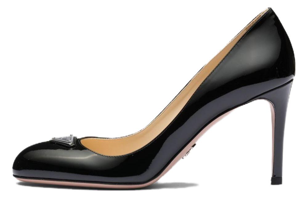 Buy (W) Escarpins en Cuir Verni Prada ''Stiletto Noir'' 1I160N_069_F0002_F_085