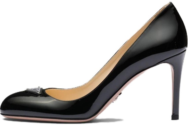 (W) Prada Kasut Tumit Kulit Paten 'Stiletto Hitam' 1I160N_069_F0002_F_085 Buy (W) Prada Kasut Tumit Kulit Paten 'Stiletto Hitam' 1I160N_069_F0002_F_085