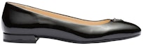 Order (W) Prada Kasut Rata Kulit Hitam Slip-On Hujung Bulat 1F200N_069_F0002_F_015