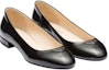 Lookbook (W) Prada Kasut Rata Kulit Hitam Slip-On Hujung Bulat 1F200N_069_F0002_F_015