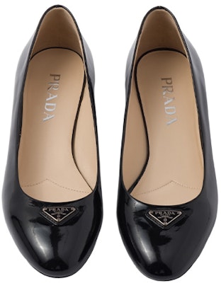 (W) Prada Kasut Rata Kulit Hitam Slip-On Hujung Bulat 1F200N_069_F0002_F_015 Lookbook (W) Prada Kasut Rata Kulit Hitam Slip-On Hujung Bulat 1F200N_069_F0002_F_015