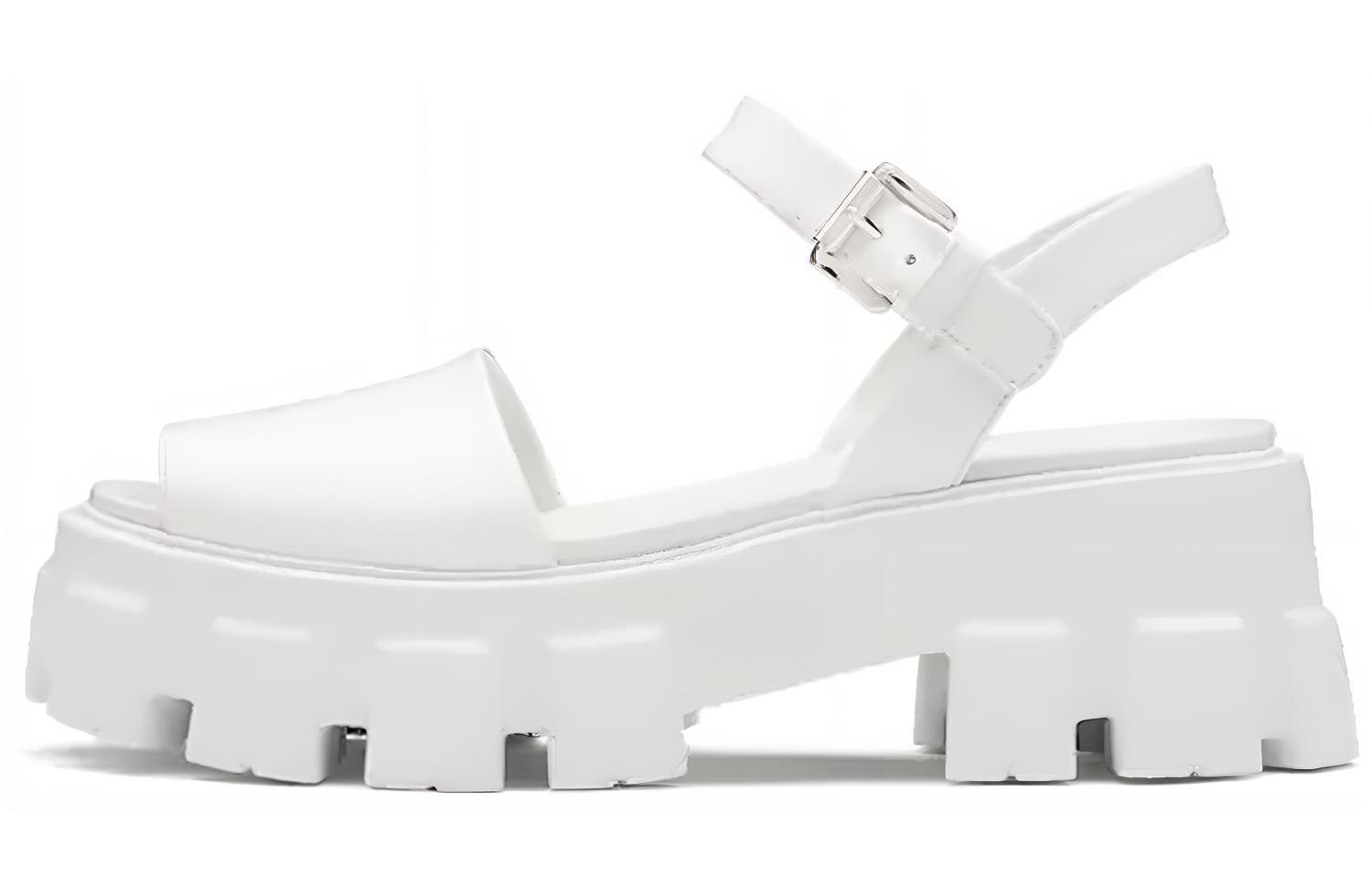 (Women) Prada Patent Leather Sandals 'White' 1X526M_055_F0009_F_D055