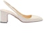 (W) Prada Kasut Tumit Blok Slip-On Kulit 'Ivory' 1I173N_069_F0304_F_065