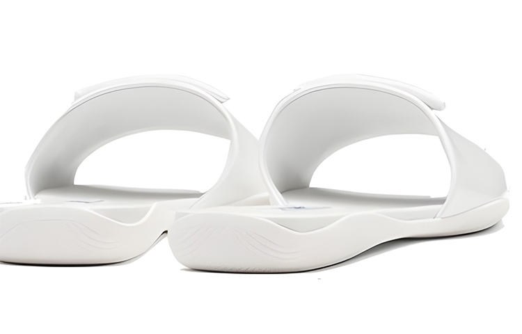 (W) Prada Patent Leather Slippers 'White' 圖 5