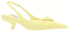 Lookbook (W) Prada Lakleren Strap Puntige Block Hak Pumps ''Geel'' 1I565M_W08_F0569_F_A045
