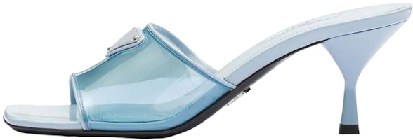 (Women) Prada Patent Leather Triangle Logo Stiletto Sandals 'Blue Fashion' 1XX644_3N09_F0076_F_065 (Women) Prada Patent Leather Triangle Logo Stiletto Sandals 'Blue Fashion' 1XX644_3N09_F0076_F_065