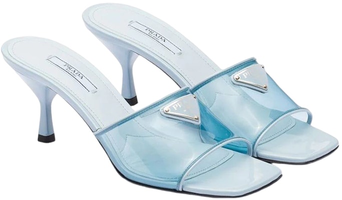 (Women) Prada Patent Leather Triangle Logo Stiletto Sandals 'Blue Fashion' 1XX644_3N09_F0076_F_065 Order (Women) Prada Patent Leather Triangle Logo Stiletto Sandals 'Blue Fashion' 1XX644_3N09_F0076_F_065