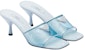 (W) Sandal Stiletto Kulit Berkilat Prada Logo Segi Tiga 'Blue Fashion' 1XX644_3N09_F0076_F_065