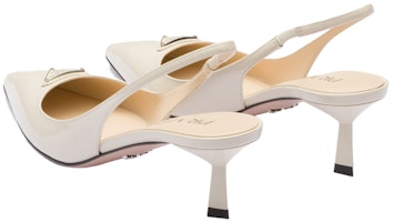 (W) Prada Tacón de Aguja Punta Fina 'Blanco' 1I153N_069_F0304_F_055 Purchase (W) Prada Tacón de Aguja Punta Fina 'Blanco' 1I153N_069_F0304_F_055