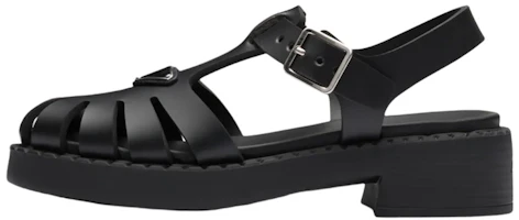 (Women) Prada Platform Fashion Sandal 'Black Buckle' 1X857M_3LKK_F0002_F_050 (Women) Prada Platform Fashion Sandal 'Black Buckle' 1X857M_3LKK_F0002_F_050
